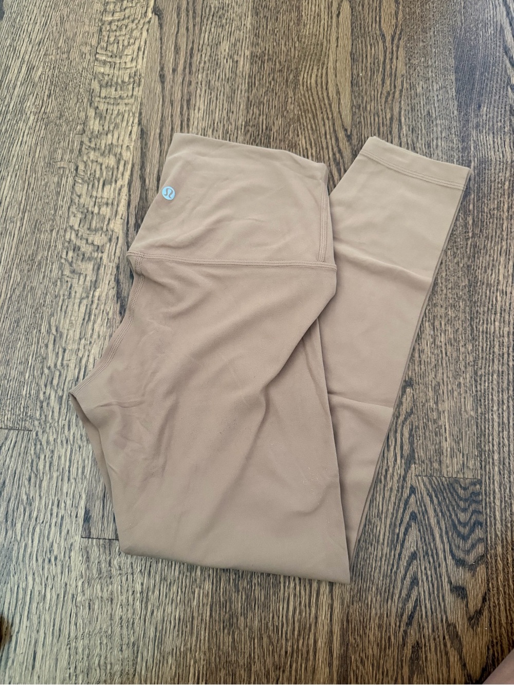 lululemon athletica Nude/Tan High-Rise Leggings
